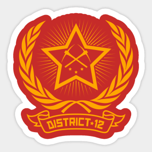 District 12 Workers Shirt Sticker